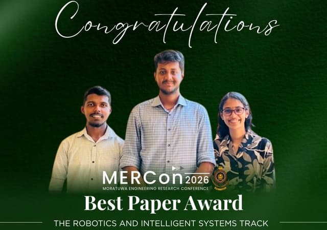 Best Paper Award at MERCon 2026