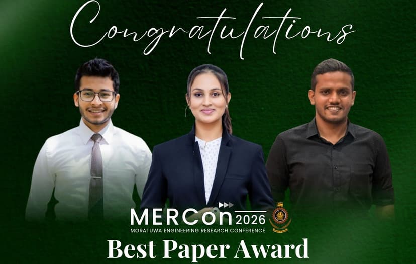 Best Paper Award at MERCon 2026