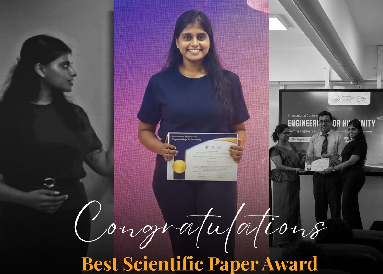Best Scientific Paper Award at ICEH 2026